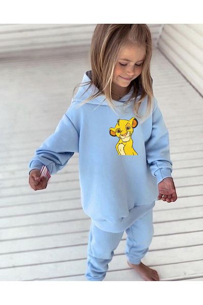BENROMA Set de trening pentru copii unisex - imprimat, supradimensionat
