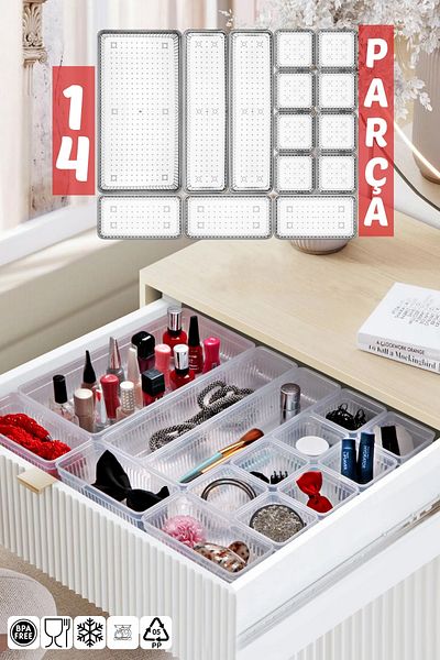 Nandy Home Συρτάρι 14 τεμαχίων, Organizer, Organizer Set