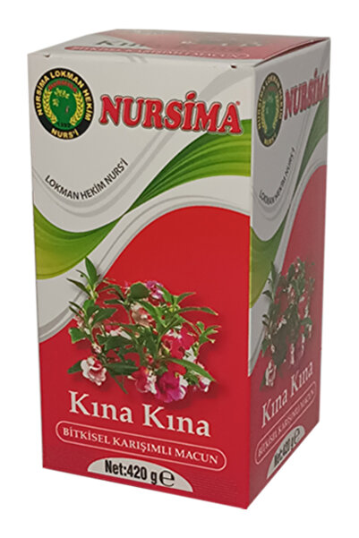 Nursima Kına Kına Bitkisel Karışımlı Macun – 420 g | Doğal Bitkisel Karışım