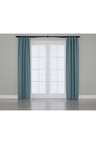 Gauze Fabric Design Затъмняващ фон за завеса в ментов цвят Функция за затъмняване