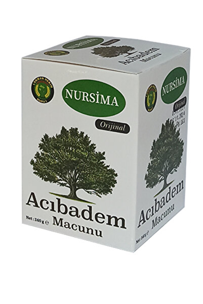 Nursima Acı Badem Macunu 240 gr Doğal Bitkisel Karışım
