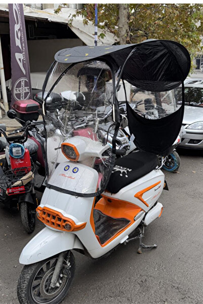 TMA MOTORS Scooter Motorsiklet Motor Yağmurluk SİYAH DESENLİ Yazlık Kışlık Ça...