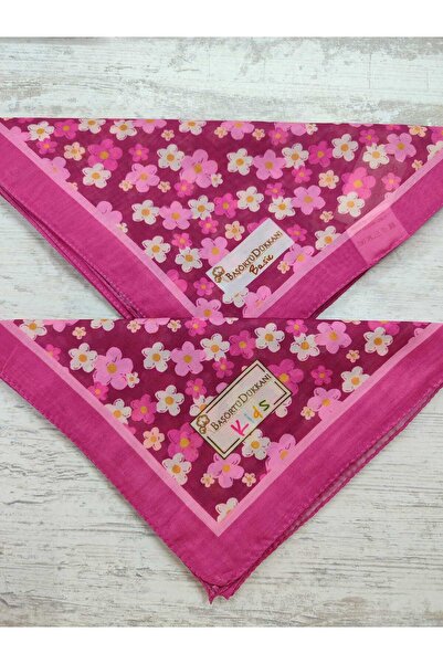 başörtü dükkanı KIR ÇİÇEKLERİ DESEN ANNE KIZ TAKIMI