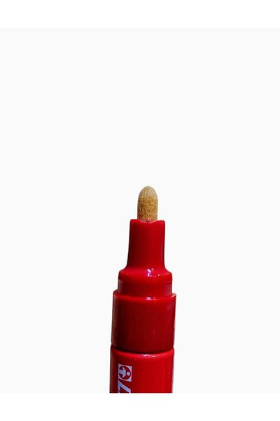 izmir yazici servis Acrylic Marker Red - Waterproof Colorfast for Metal Glass Wood Tire Ceramic All Surfaces
