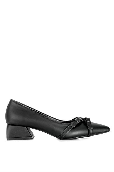 Ayakkabı Fuarı Elit Mst512C Black Women's Heeled Shoes