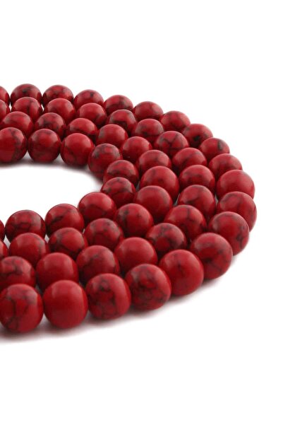 Uçar Doğaltaş Mercan Sıkma Taş Küre Kesim 10mm Dizi