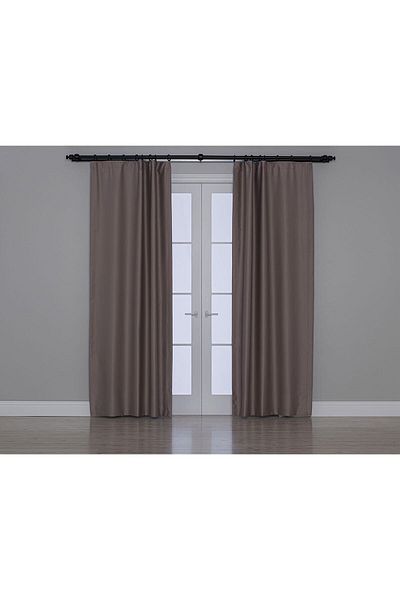 Gauze Fabric Design Metallic Gray Blackout Background - Curtain Blackout Feature