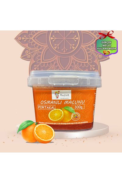 Festiva Ottoman Natural Orange Paste - 300Gr