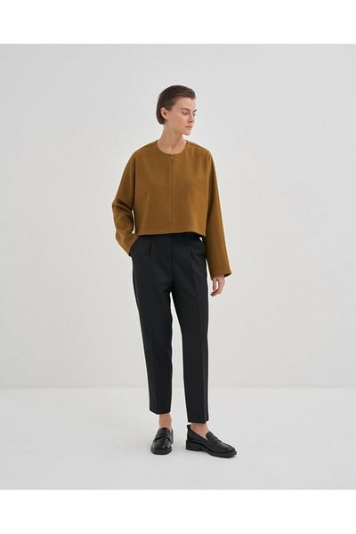 QOOQ STORE Black Carrot Pants