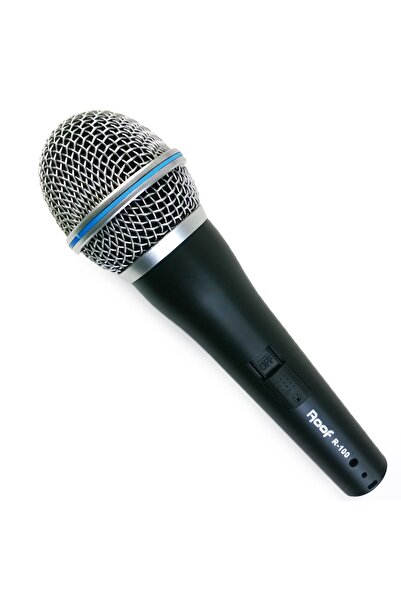 ROOF R-100 Kablolu Dinamik El Mikrofonu - 6.3 Mm Jaklı