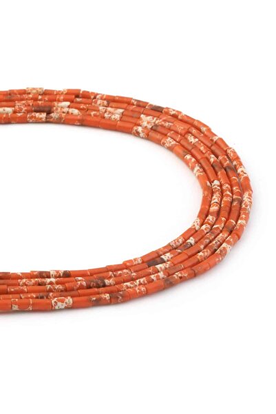 Uçar Doğaltaş Varisit Doğal Taş Parlak Silindir Kesim 2x4mm Dizi [AA]