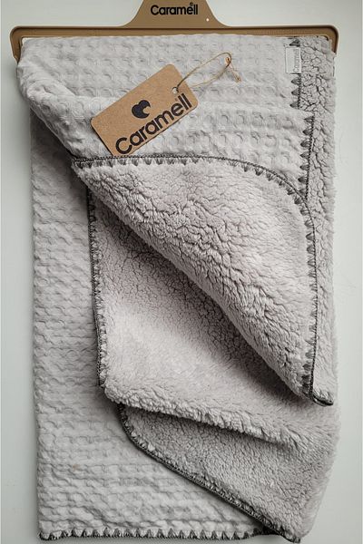 Caramell Incibaby Welsoft & Muslin Double-Sided Baby Blanket