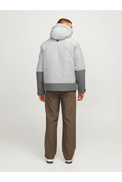 Jack & Jones Softshell Jacket Cold Proof Gray Men's Coat