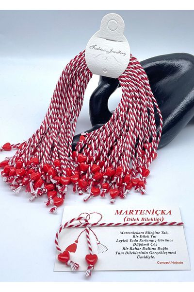 Concept HuBuTU 30 Gift Marteniçka Mart Luck Wish Rope