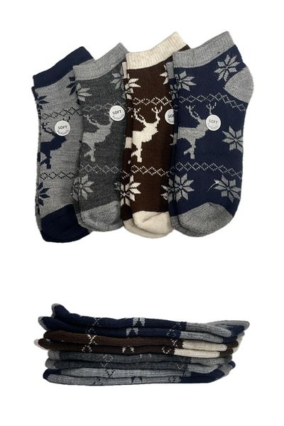 CUBBUX Women's Wool Winter Booties Socks