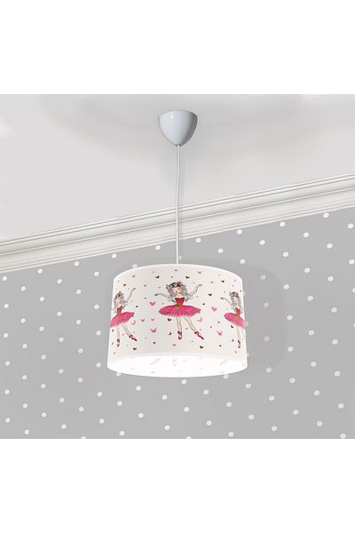 Bebişim Halı Ballerina Princess Fairy Girl's Room Pendant Lamp Chandelier