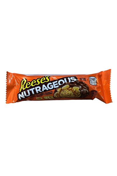 Transmed REESE'S NUTRAGEOUS YER FISTIKLI SÜTLÜ ÇİKOLATA 47 GR *18'Lİ