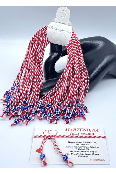 Concept HuBuTU 30 Gift Marteniçka Mart Luck Wish Rope
