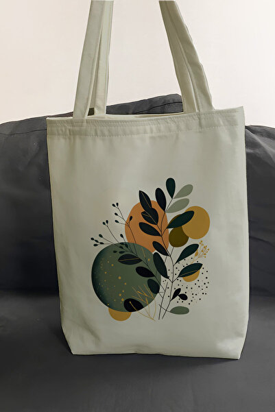 GND dijital Printed Daily Beach Shopping Tote Cloth Bag with Quality Fabric I...