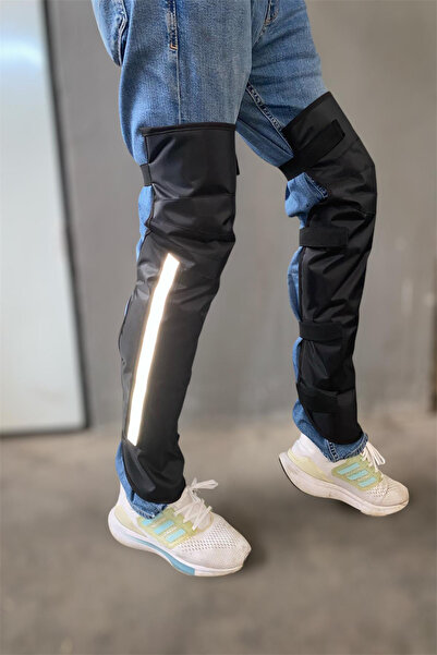 PADRİ وسادة ركبة شتوية للدراجة النارية مع فرو عازل للحرارة ومقاوم للماء والرياح