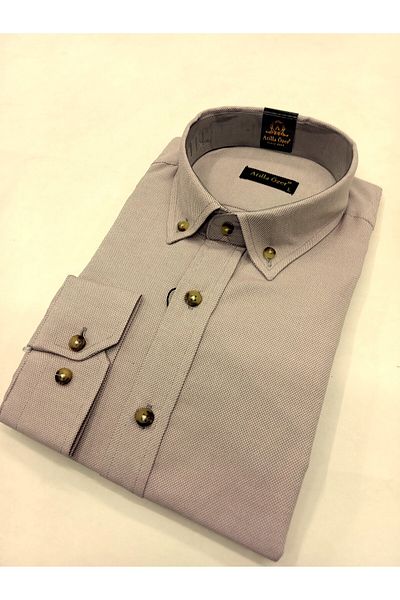 ATİLLA ÖZER Βαμβακερή Slim Fit Χωρίς τσέπη