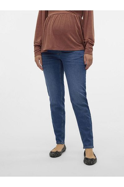 Vero Moda Maternity Mom Jeans Yüksek Bel Kot