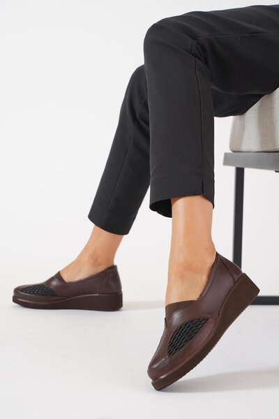 Moda Pie Pantofi de damă Gersva din piele naturală - proeminență osoasă, piel...