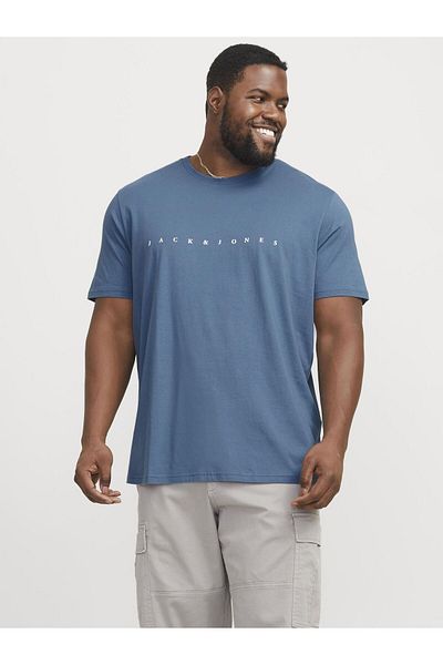 Jack & Jones Plus Μπλουζάκι με λογότυπο T-Shirt Plus