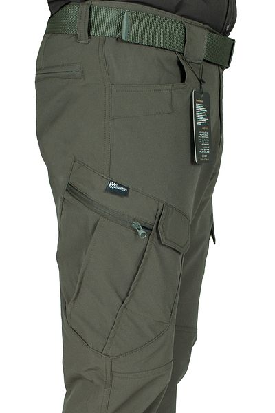 Nikbin Παντελόνι τακτικής με ελαστικό Lycra Green - με τσέπη Cargo (ΚΑΛΟΚΑΙΡΙΝΟ)