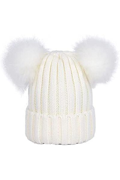 MİNİKO KİDS Women's Pomponed Trick Beret