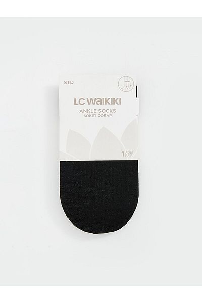 LC Waikiki Γυναικείες κάλτσες LCW DREAM Μαύρες γυαλιστερές