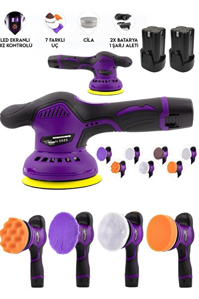 SCHUTZENGER ALMAN V999 ŞARJLI  ARAÇ PARKE MERMER AHŞAP POLİSAJ PASTA CİLA PAR...