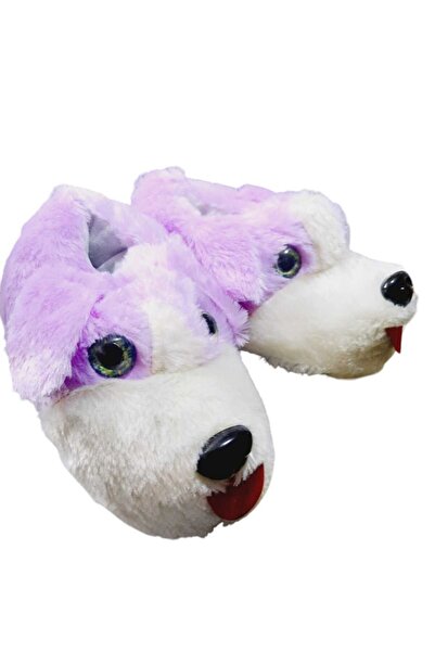 emirs store Kadın Hayvan Figürlü Kışlık Peluş Panduf