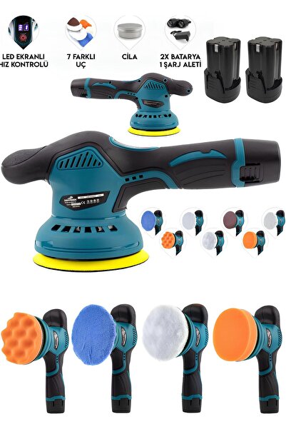 OG GERMANY STEEL ALMAN V999 ŞARJLI  ARAÇ PARKE MERMER AHŞAP POLİSAJ PASTA CİL...