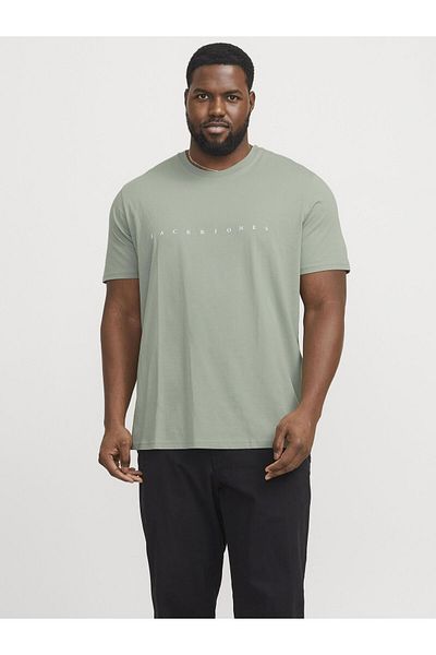Jack & Jones Plus Tişört Plus Logolu Tişört