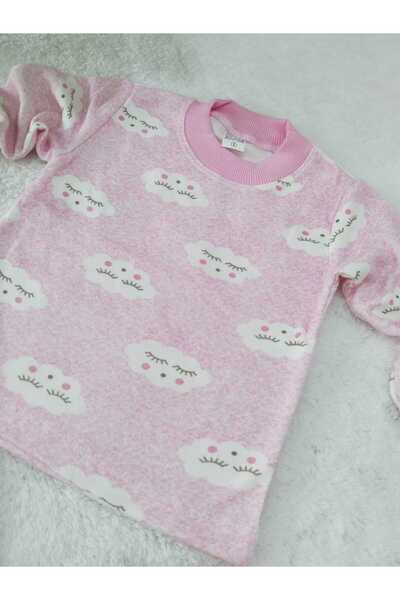 Store Pink Cloudy Pajama Set