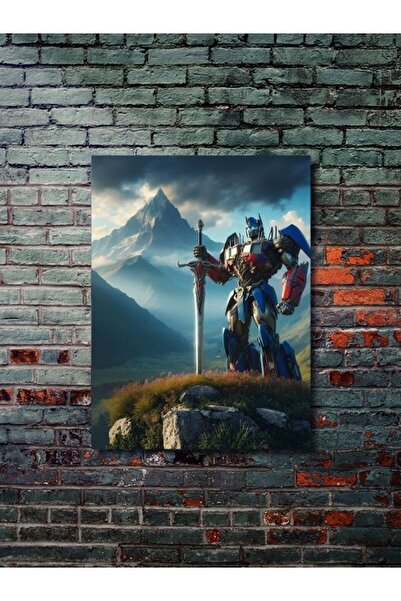 ZNC Optimus Prime - Transformers - Dizi, Film ve Karakter Özel Tasarım Poster...