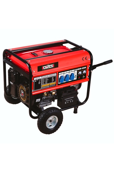 Attlas MP 8300E BENZİNLİ MONOFAZE JENERATÖR - MARŞLI