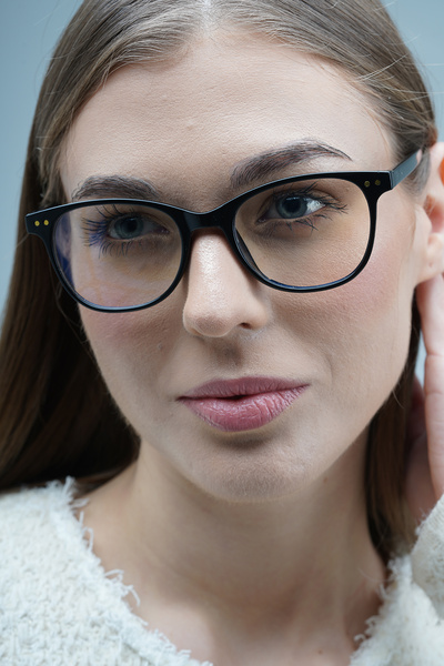 LOOKUP Blue Light Protection Screen Glasses Optical Compatible Can Change Glasses Wiping Cloth and Case Gift