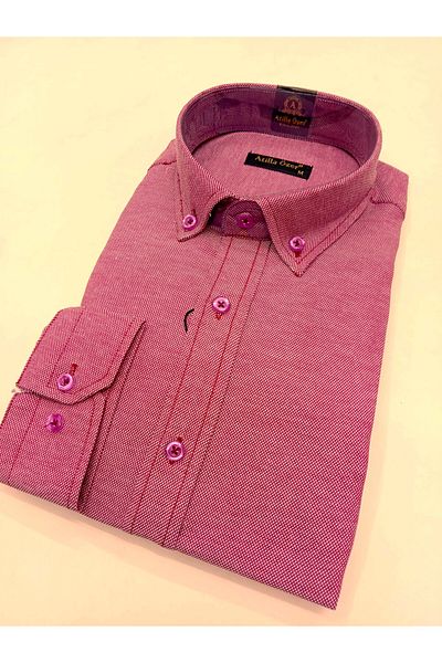 ATİLLA ÖZER Βαμβακερή Slim Fit Χωρίς τσέπη