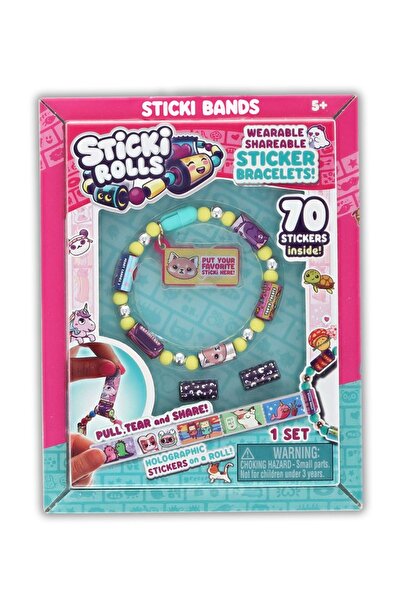 Başel Toys حزمة واحدة BULK - 120'li Sticki Rolls Sticki Band