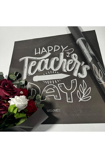 weloveis Teacher's Day Special Floral Bouquet Paper&Packing Material&Gift Pack 55X55Cm-10Pages