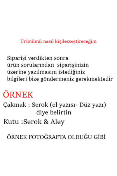 Clipper Kişelleştirilebilir Clipper Çakmak