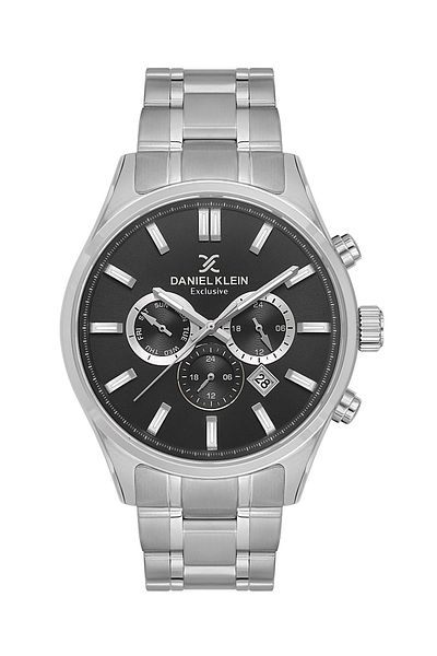 Daniel Klein Brand Steel Band Multifunction Men's Wrist Watch