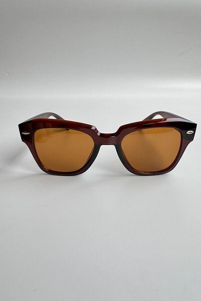 DSN Brown Hazel Women's Sunglasses