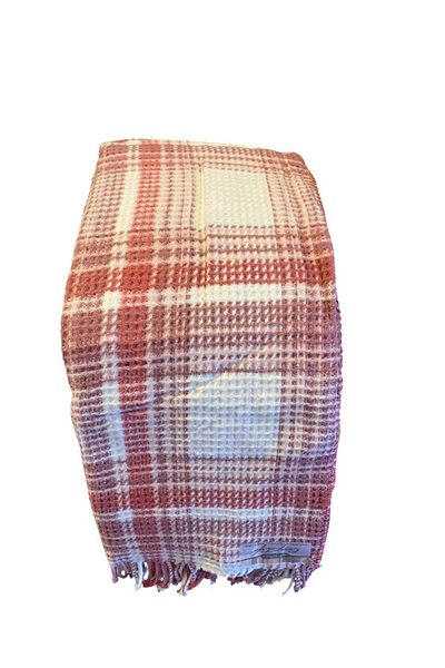 AKSU 130X170 cm Plaid Blanket Pomegranate - Cotton Laptop Tv