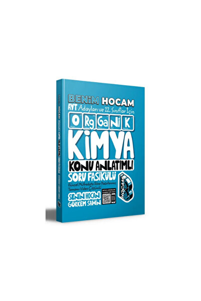 Aydın Yayınları benim hocam yay organik kimya konu anlatımlı soru bankası