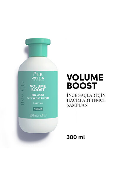 Wella Professionals Invigo Volume Boost Hacim Artırıcı Şampuan 300 ml - Ince Telli Saç
