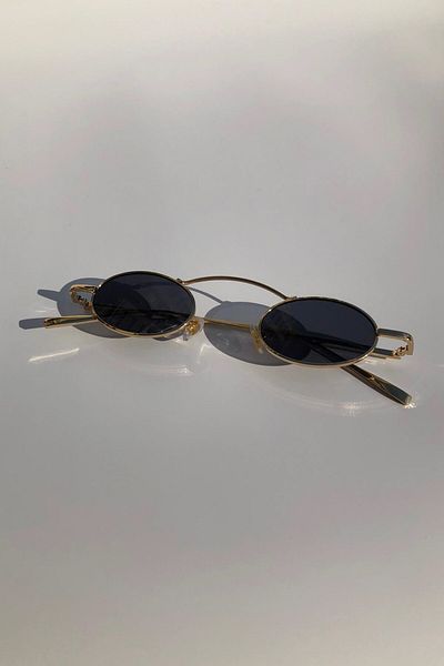 DSN Women's Black Sunglasses - R