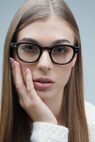 LOOKUP Unisex Blue Light Protection Tr90 Glasses - Men's and Women's Optical Compatible, Unbreakable Frame